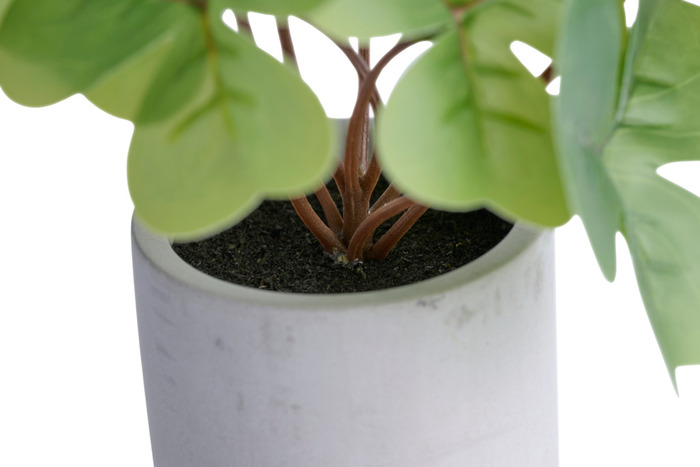 Kunstig plante kløver H18 cm